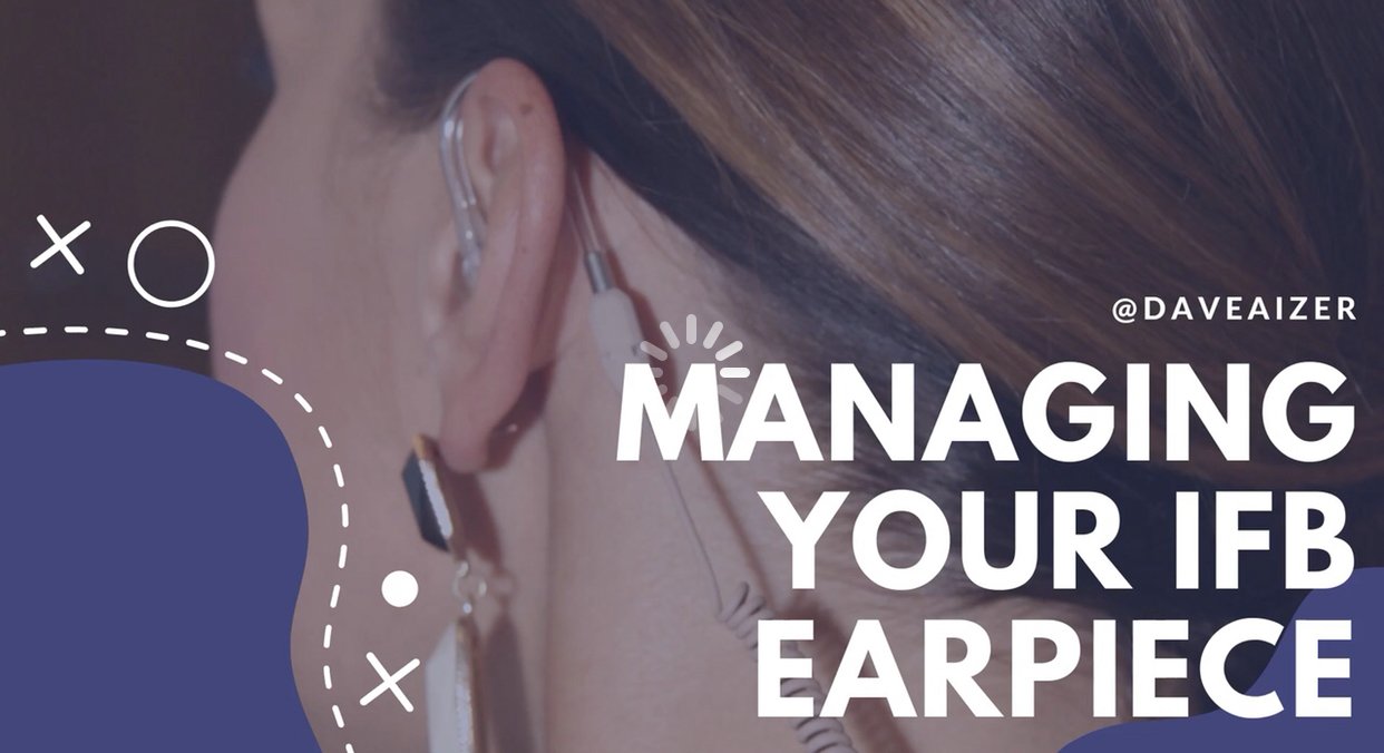 ifb tv earpiece
