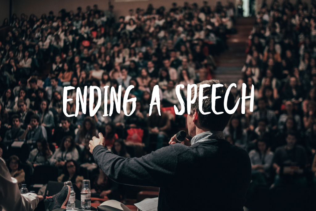 how to end your speech examples