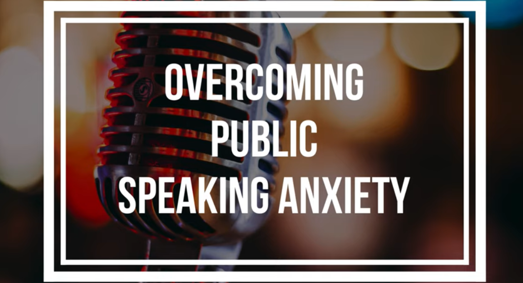how to get rid of public speaking anxiety