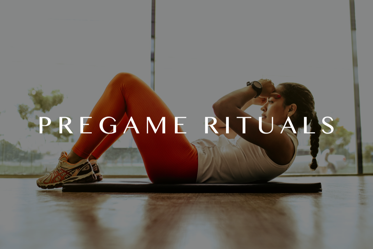 pregame ritual for your speech